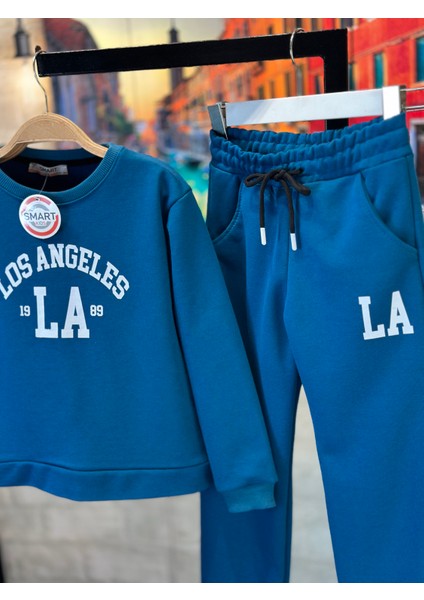 G-Smart Kids Los Angeles Yazılı Erkek Çocuk - Genç Eşofman Takım 9-16 Yaş