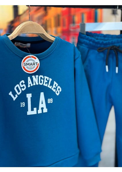 G-Smart Kids Los Angeles Yazılı Erkek Çocuk - Genç Eşofman Takım 9-16 Yaş