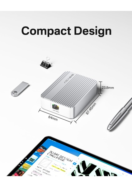 NT0201 Usb4 To 10GBPS Ethernet Dönüştürücü Adaptör - 10/100/1000/2.5G/5G/THUNDERBOLT 3/4/5 Uyumlu (NT0201) indirimleri
