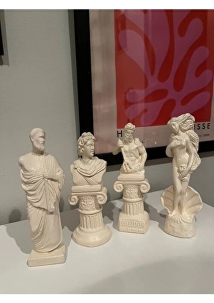 Imosas Yunan Heykel Biblo 4'lü Set fiyatları