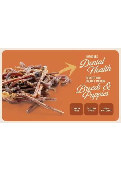 Baffs Naturals Kuzu Kamış %100 Doğal Çiğnemelik Köpek Ödül Maması 100 gr indirimleri