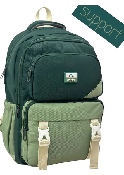 Yüksek Kalite 3lü Çanta Beslenme Kalemlik Kapaklı Ilk Okul Çantası