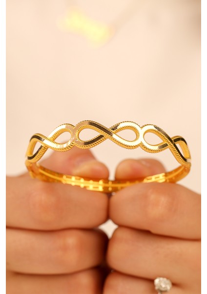 Ajda Sonsuzluk Kelepçe Altın Bilezik CGKKLP0183 indirimleri