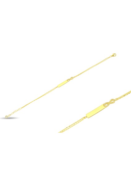 Altın Sonsuzluk Bileklik modelleri