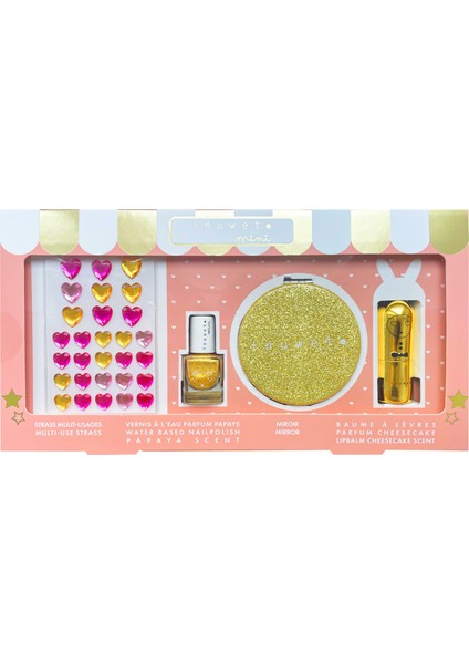 Glitter Gold Kozmetik ve Cilt Bakım Hediye Seti modelleri