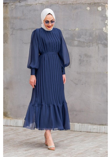 Mindy Drapeli Özel Gün Elbisesi-Laci modelleri