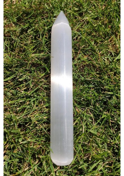 Doğal Beyaz Selenit Kristali Masaj Çubuğu fiyatları