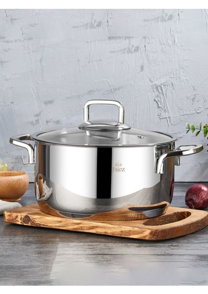 Vnt 1013 Vento Çelik 24 cm Derin Tencere