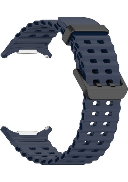 Galaxy Watch 7 (40MM) Uyumlu 20MM Kavisli Tırtıklı Silikon KORDON-118 Midnight Blue fiyatları
