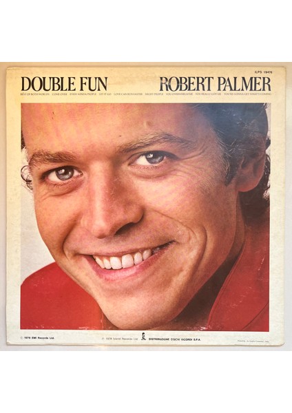 Robert Palmer Double Fun Lp Plak (Orijinal 1978 Dönem Italya Baskı Plak) fiyatları
