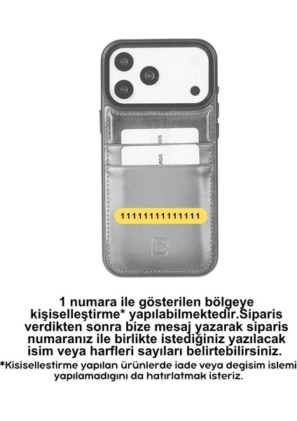 , Apple iPhone 17 Pro Için, Hakiki Deri, El Yapımı Kartlıklı Kılıf, Iç Yüzeyi Kadife, Antik Kahve fırsatları