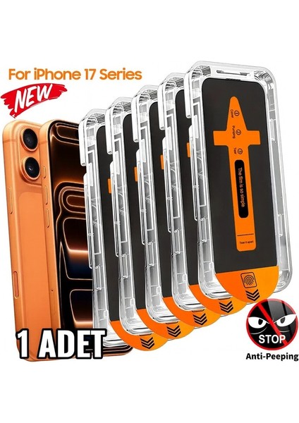 Iphone 17 Pro Max Şeffaf Kendinden Aparatlı Ekran Koruyucu 5d 360 Kaplama Tam Koruma fiyatları