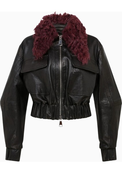 Cie Jacket Shearling Bomber Ceket