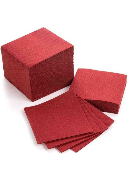 Airlaid Kiremit Rengi Kare Peçete Kumaş Dokulu Sunum Peçetesi 40X40 (50 Adet) fiyatları