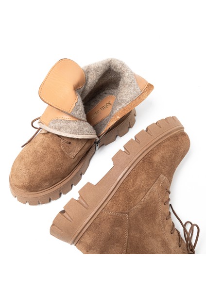 Kadın Bot RC-25K-001-R25-202 John May Tütün Süet