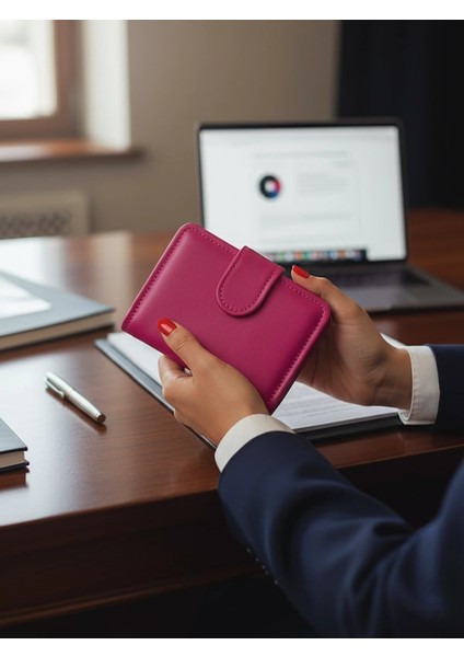 Deri Fermuarlı Küçük Kadın Cüzdanı fiyatları