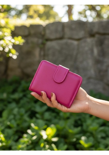 Deri Fermuarlı Küçük Kadın Cüzdanı fırsatları