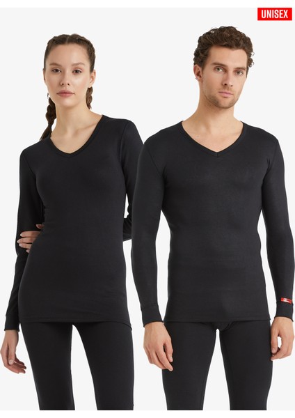 Arctic Uzun Kol V Yaka Unisex Termal Içlik "kayak Outdoor ve Günlük Kış Kullanımı Için"