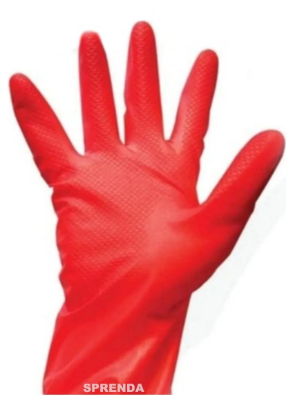 Kırmızı Bulaşık Eldiveni 1 Çift ( Kırmızı ) fiyatları