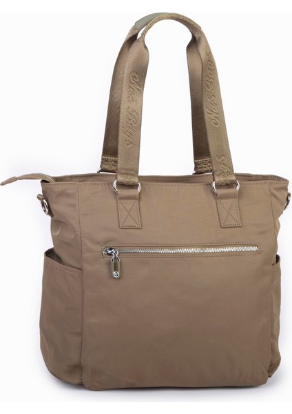 Kadın Spor Geniş Hacimli Hafif Omuz ve Çapraz Çanta Haki fiyatları