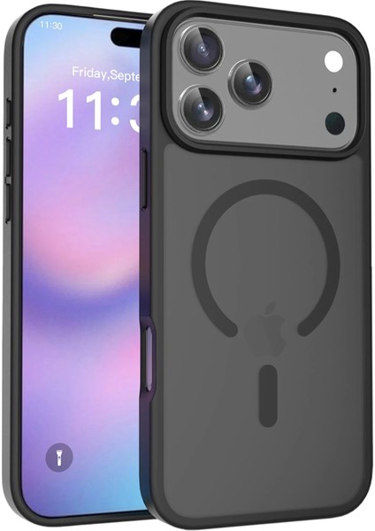 Allzey Joko Apple Iphone 17 Pro Jota Magsafe Kapak - Siyah