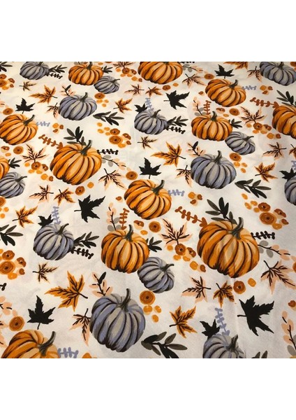 Bal Kabağı Desenli 6 Ila 8 Kişilik Dertsiz Modern Masa Örtüsü modelleri