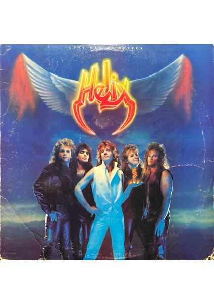 Helix Long Way To Heaven Lp Plak