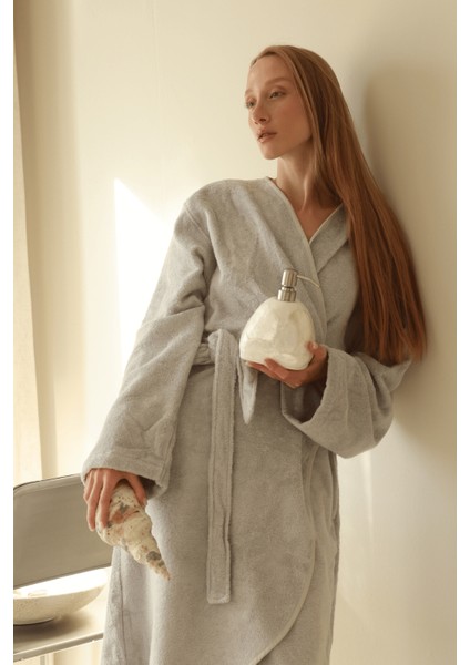 Sedef Bambu Kadın Bornoz