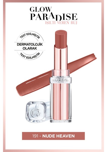 Glow Paradise 191 Işıltı Veren Ruj & Firework Mini Maskara Hediyeli fiyatları