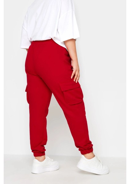 Büyük Beden Paçası Lastikli Cep Detaylı Kargo Jogger Pantolon 302773 indirimleri