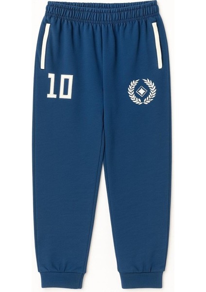 Erkek Garson Eşofman Jogger Erkek Eşofman Alt T18EG-11318-MAVI Jogger Alt