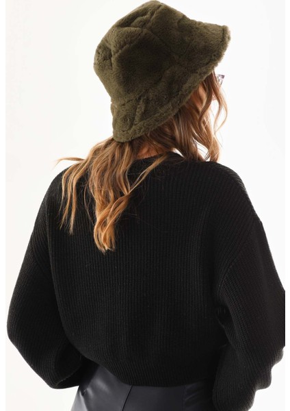 Peluş Bucket Kova Şapka modelleri
