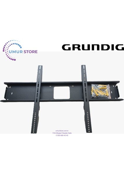 75GJU 7500 B 75 Inç Uydu Alıcılı Google Smart 4K Ultra Hd LED LCD Tv Uyumlu 70 -100 Inç Televizyon Duvar Askı Aparatı