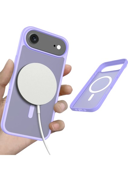 Allzey Joko Apple Iphone 17 Air Jota Magsafe Kapak - Lila fırsatları
