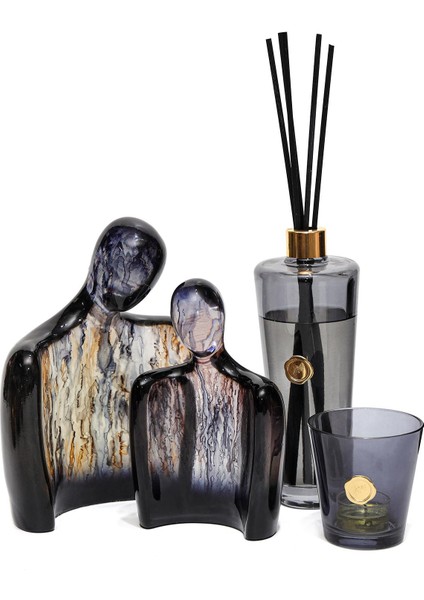 Arun Heykel- Transparan Siyah Batik (19 Cm) fırsatları