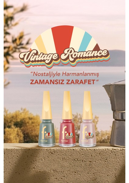 Vintage Romance Yüksek Pigmentli & Parlak Bitişli Oje (571 Vintage Crimson) 8682536097710 indirimleri