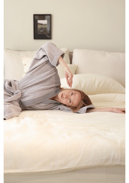 Travertine %100 Pamuk Kadın Bornoz fırsatları