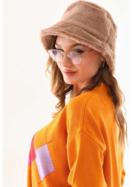 Peluş Bucket Kova Şapka fırsatları