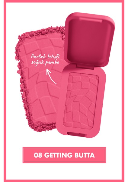 Buttermelt Blush 08 Allık & Sky High Mini Maskarahediyeli modelleri