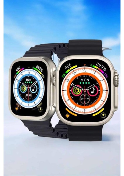 Wizard Bluetooth Bağlantılı Nabız, Kan Basıncı, Oksijen Ölçer Akıllı Saat