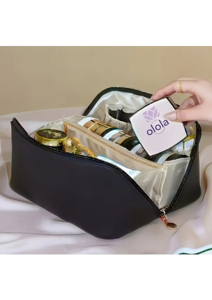 Premium Seyahat Makyaj & Kozmetik Çantası