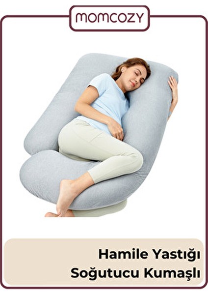 Hamile Yastığı Soğutucu Kumaşla Tam Vücut Desteği Sunan Konforlu Tasarım
