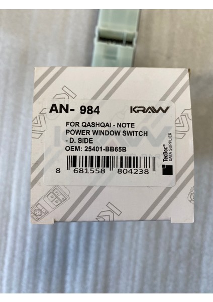 Nissan Qashqaı Sol Ön Cam Düğmesi 25401-BB65B modelleri