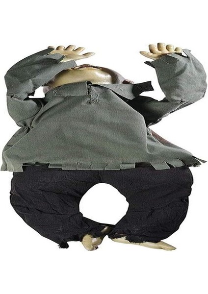 Sesli Işıklı ve Sensörlü Yerde Emekleyen Hareketli Bebek Hayalet Zombi Dekor 30X85 cm modelleri