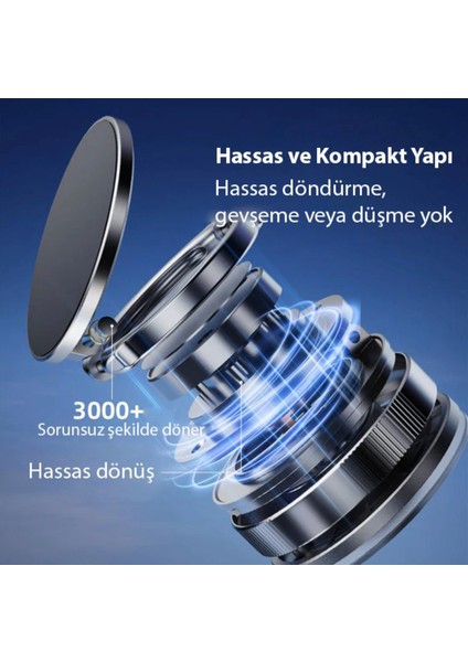 Premium Mıknatıslı Çok Güçlü 360 Derece Araç Içi Telefon Tutucu Mercedes Için Özel Üretim modelleri