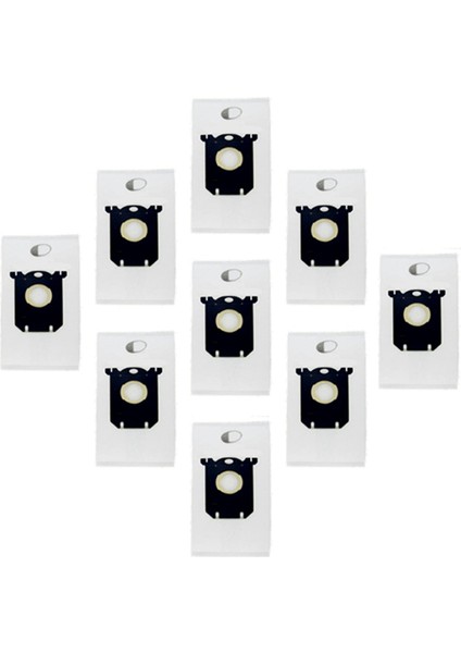 Philips Electrolux FC8202 FC8204 FC9087 FC9088 HR8354 HR8360 HR8378 HR8426 HR8514 Için S-Bag Toz Torbası 9 Adet (Yurt Dışından)