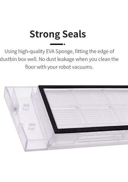 Xiaomi Roidmi Eve Plus Ana Yan Fırçalı Robot Süpürge Aksesuarları Için Hepa Filtreli Paspas (Yurt Dışından) indirimleri