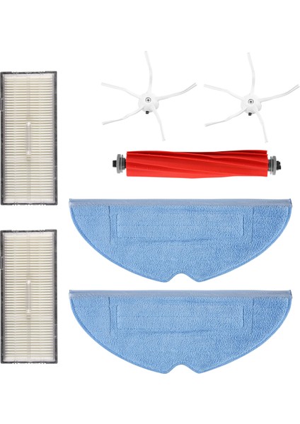 Roborock S7 S7 Plus T7S T7S Plus Robot Süpürge Için Ana Yan Fırça, Paspas Pedleri, Hepa Filtreleri ile Aksesuar Kiti (Yurt Dışından) modelleri