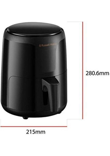 26500-56 Small 1.8 Lt Satisfry Airfryer