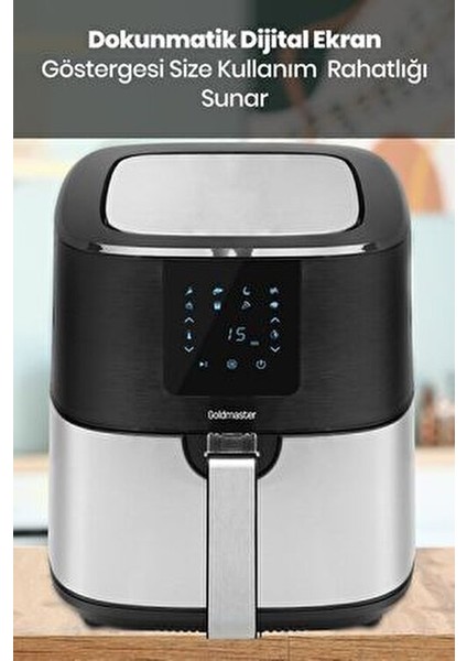 Crispy Airfryer Sıcak Hava Fritözü